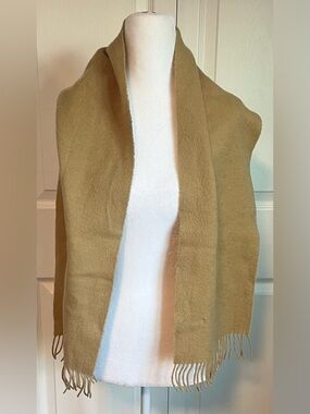 Sutton Studio Tan Cashmere Scarf